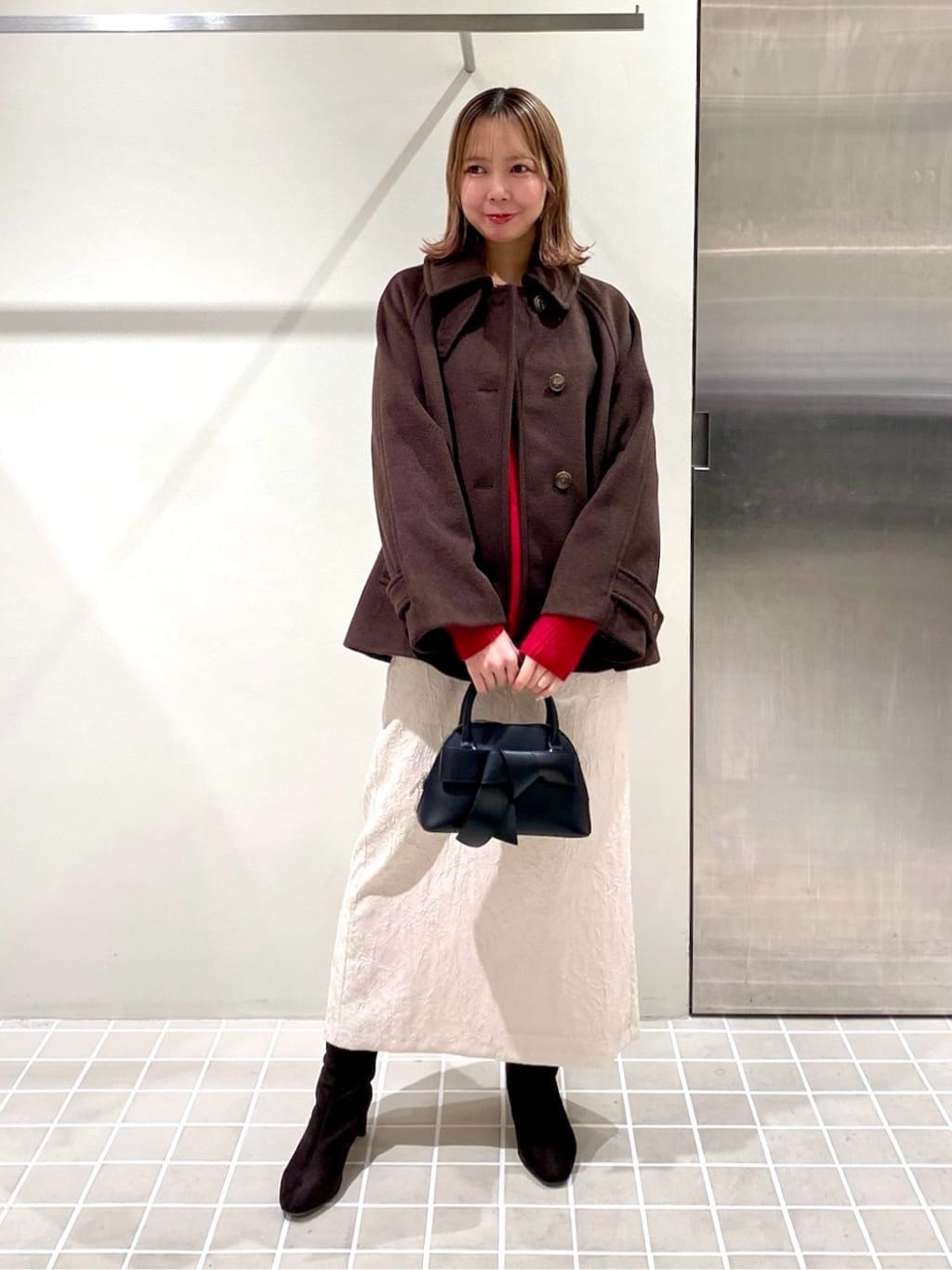 NATURAL BEAUTY BASIC | ステンカラーハーフコート | Rakuten Fashion