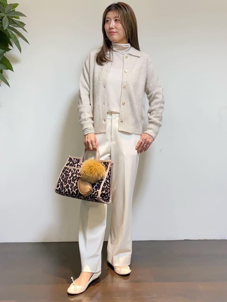 UNTITLEDの【ハイネック/レイヤード/重ね着におすすめ】トリコット