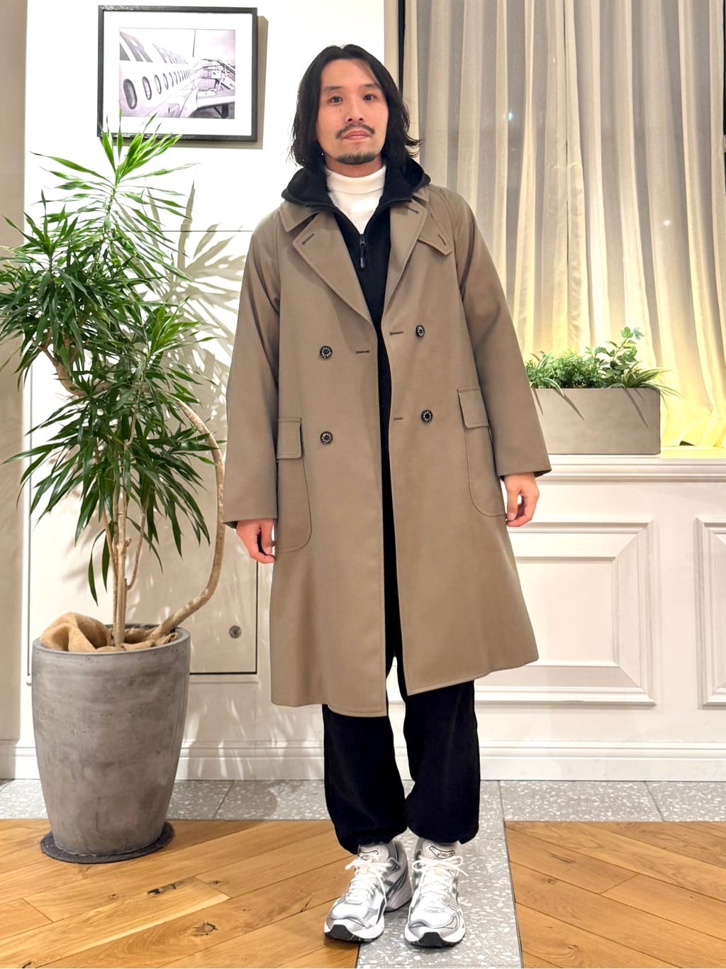 DRESSTERIOR | ウールギャバジン アルスターコート | Rakuten Fashion