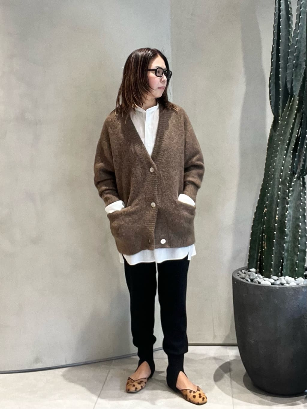 UNITED ARROWS LTD. OUTLET | <conte>ヘリンボーン スタンドカラー