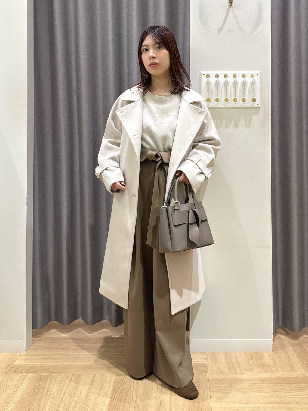 mysty womanの3WAYスタンドネックコートを使ったコーディネートを紹介します。｜Rakuten Fashion(楽天ファッション／旧楽天ブランドアベニュー)6553663