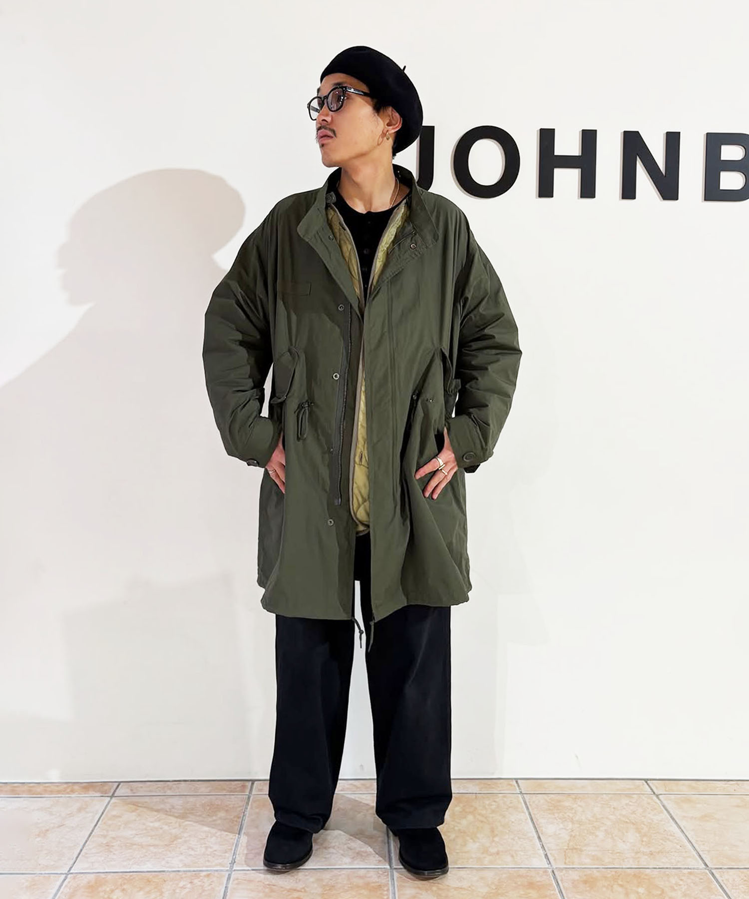 ☆極美品☆ JOHNBULL TOP KHAKI M-65 ショートジャケット Johnbull Private labo | 【TOP KHAKI】M-65 ショートジャケット
