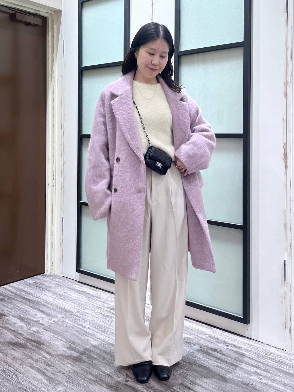 mysty womanの無地・柄シャギーニットプルオーバーを使ったコーディネートを紹介します。｜Rakuten Fashion(楽天ファッション／旧楽天ブランドアベニュー)6554620