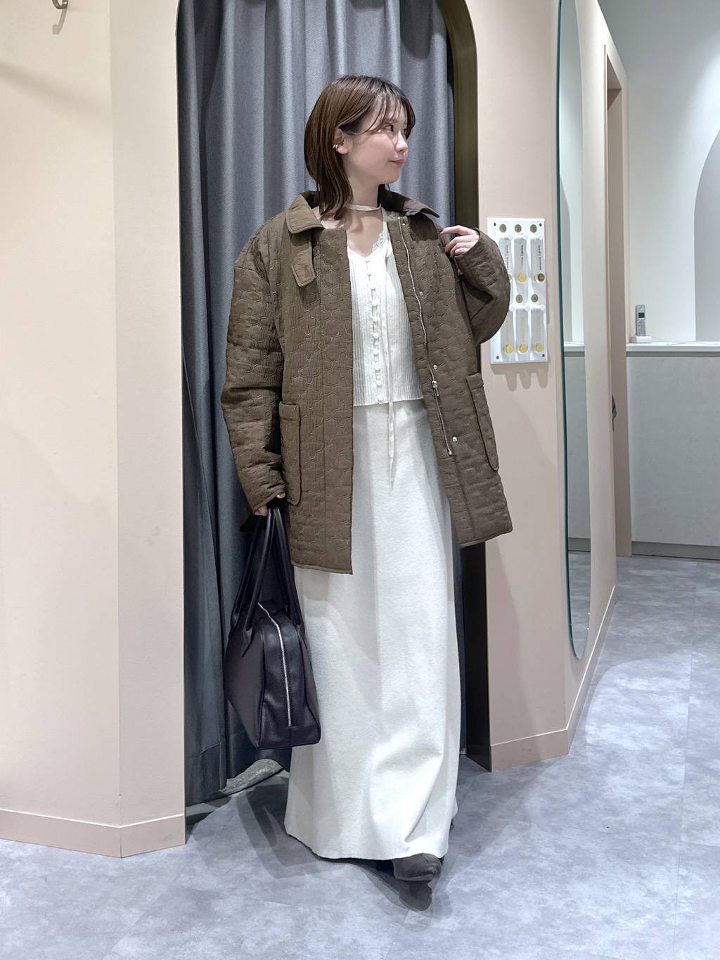 mysty womanのストレッチヒールブーツを使ったコーディネートを紹介します。｜Rakuten Fashion(楽天ファッション／旧楽天ブランドアベニュー)6554622