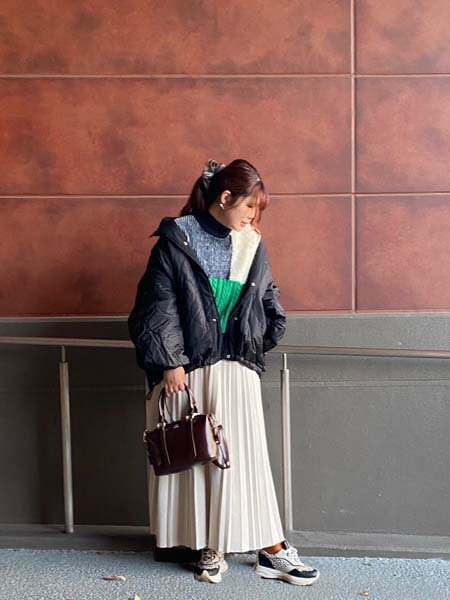 AS KNOW AS plusの♪シャギーとアランでニットプルオーバーを使ったコーディネートを紹介します。｜Rakuten Fashion(楽天ファッション／旧楽天ブランドアベニュー)6554763