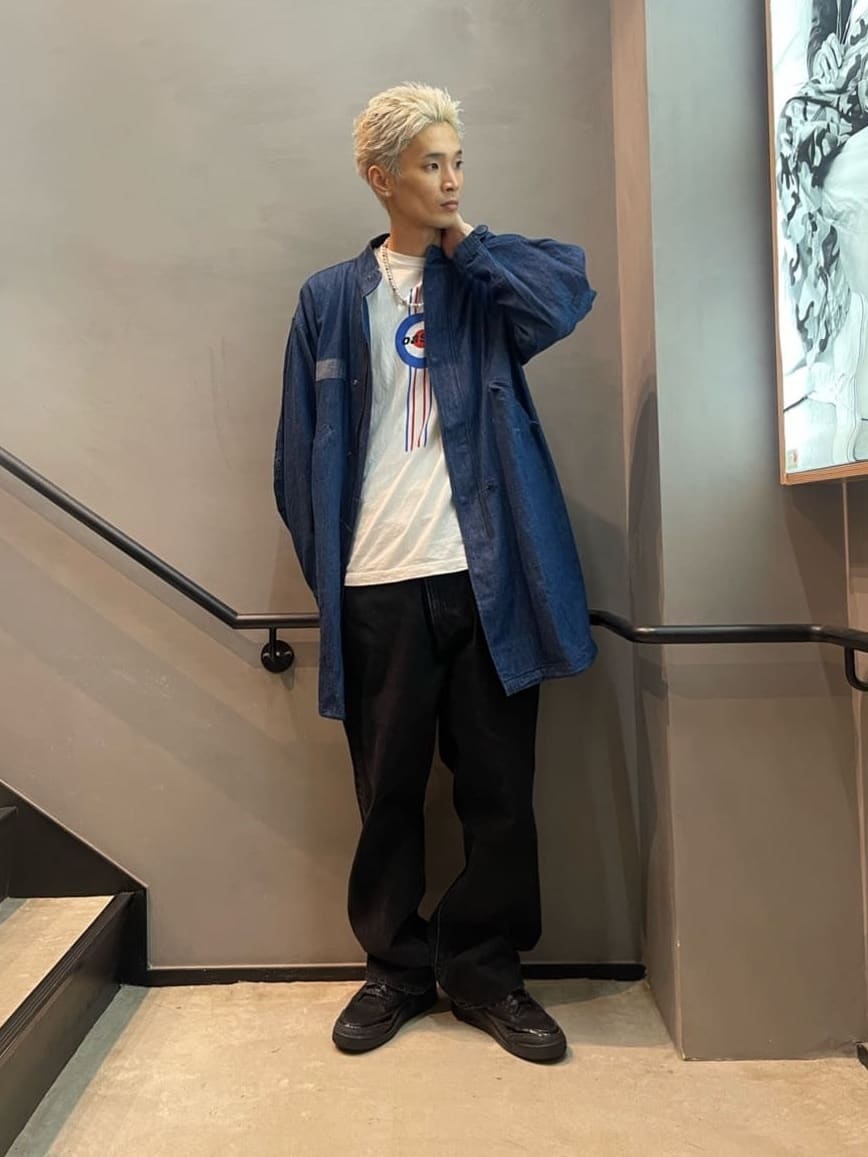 Levi's | BLUETAB(TM) MARKER ルーズジーンズ ブラック | Rakuten