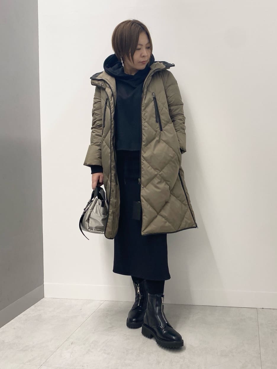 Vinのキルティングダウンコートを使ったコーディネートを紹介します。｜Rakuten Fashion(楽天ファッション／旧楽天ブランドアベニュー)6556248