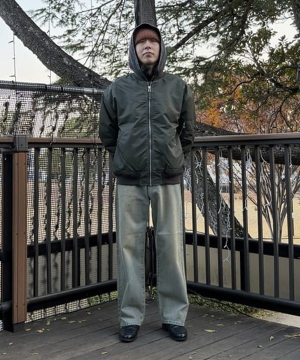 BEAMS HEARTのフェード MA-1を使ったコーディネートを紹介します。｜Rakuten Fashion(楽天ファッション／旧楽天ブランドアベニュー)6556277