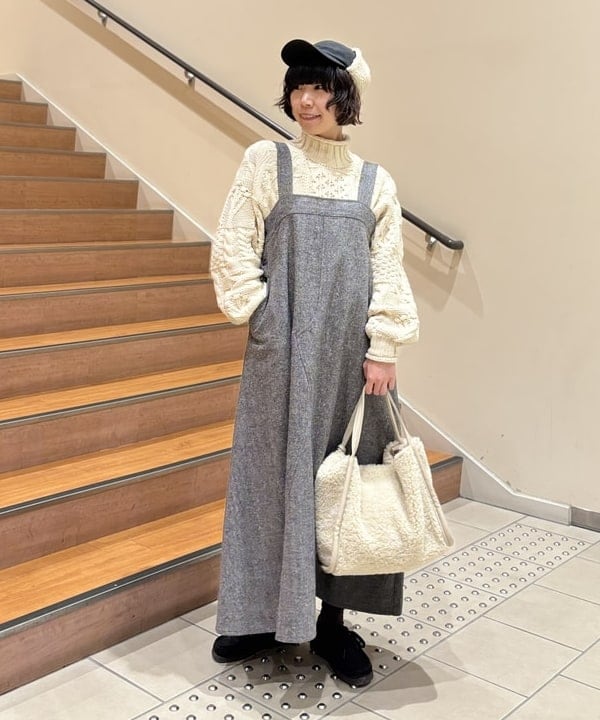 BEAMS HEARTの【3サイズ展開/中綿/あったか/発熱素材/撥水】フード キルティング ブルゾン （S～L) 25AW レディース フード取り外し可 冬アウターを使ったコーディネートを紹介します。｜Rakuten Fashion(楽天ファッション／旧楽天ブランドアベニュー)6556289