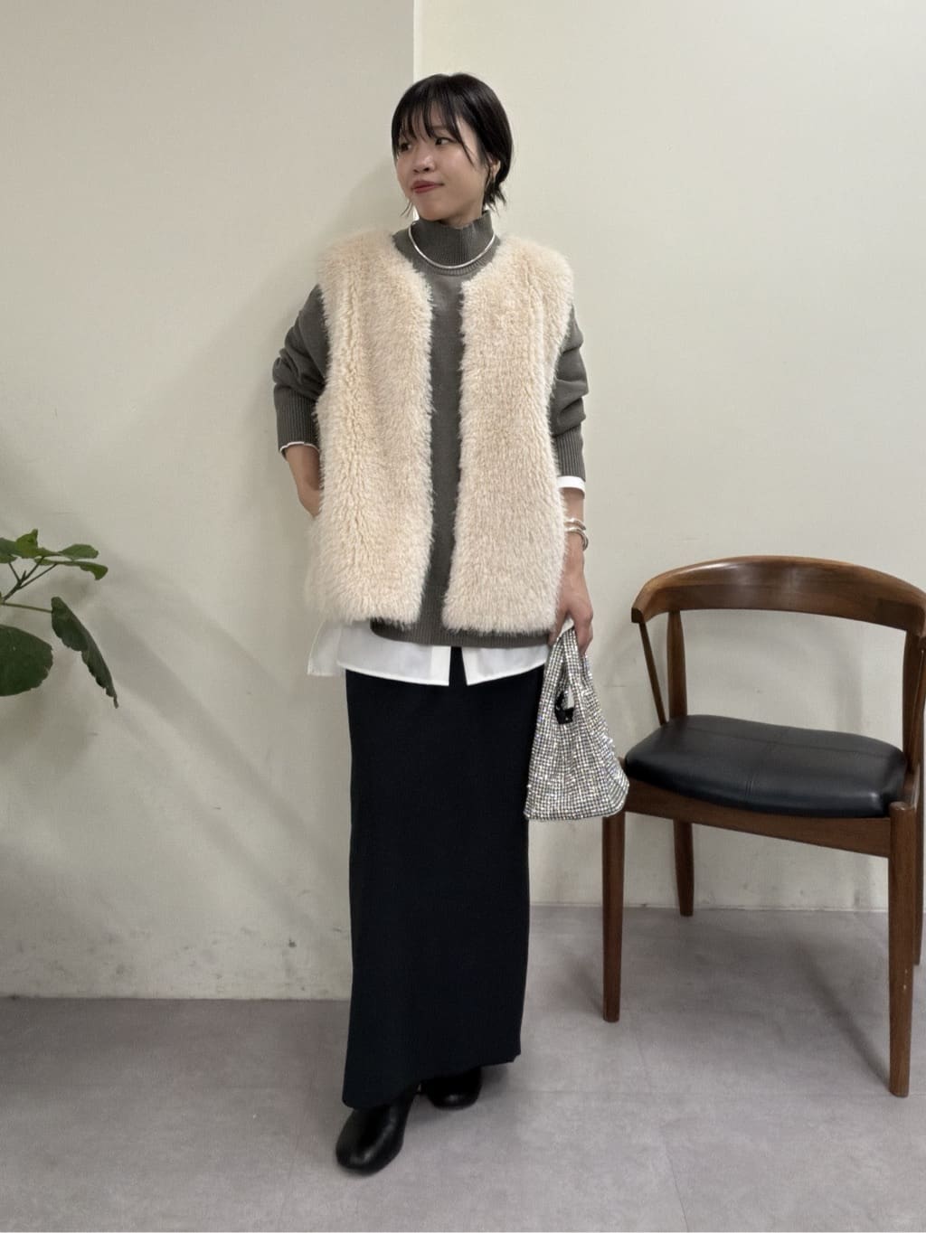 GALLARDAGALANTEの【3サイズ展開】ストレッチマキシタイトスカート2を使ったコーディネートを紹介します。｜Rakuten Fashion(楽天ファッション／旧楽天ブランドアベニュー)6557249