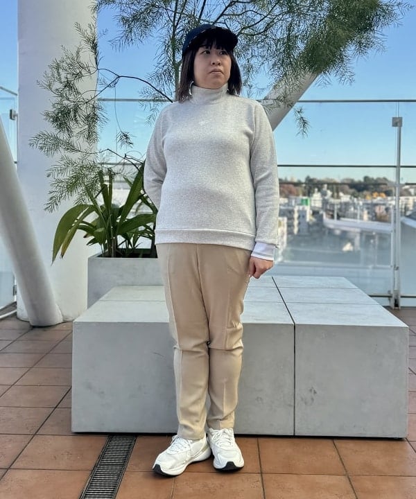 BEAMS GOLF | ORANGE LABEL / 裏起毛 ハイネック プルオーバー