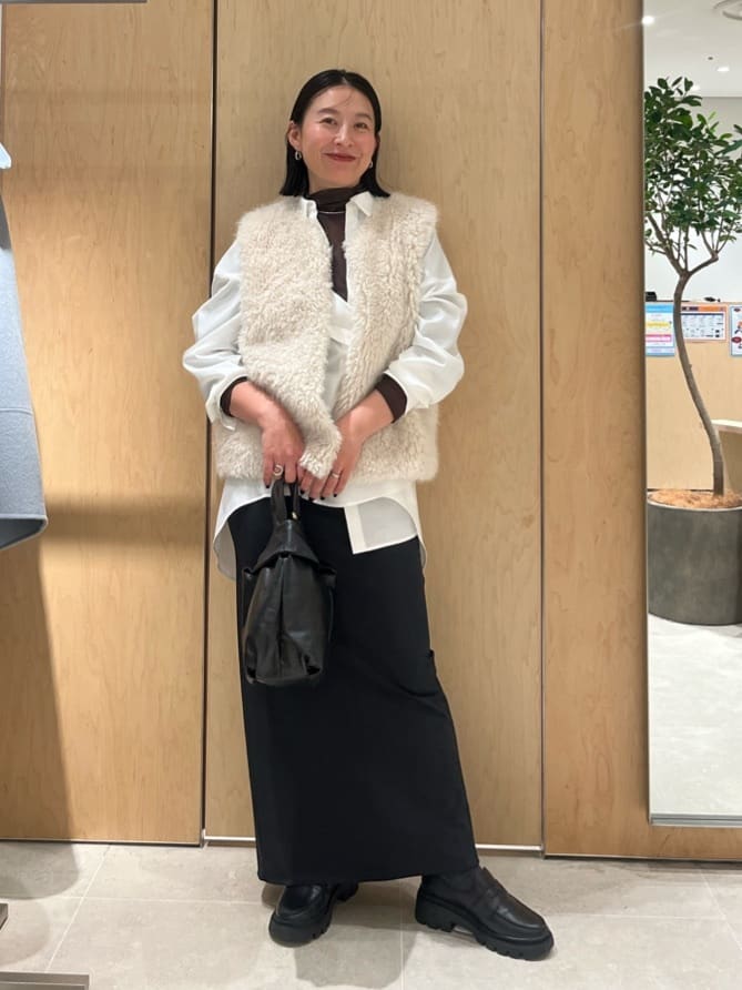 GALLARDAGALANTEの【3サイズ展開】ストレッチマキシタイトスカート2を使ったコーディネートを紹介します。｜Rakuten Fashion(楽天ファッション／旧楽天ブランドアベニュー)6559837