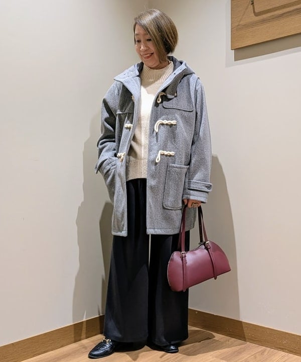 BEAMS HEARTのミドル ダッフルコートを使ったコーディネートを紹介します。｜Rakuten Fashion(楽天ファッション／旧楽天ブランドアベニュー)6560474