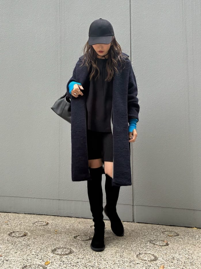 STACCATOのバイカラーカフニットを使ったコーディネートを紹介します。｜Rakuten Fashion(楽天ファッション／旧楽天ブランドアベニュー)6562703