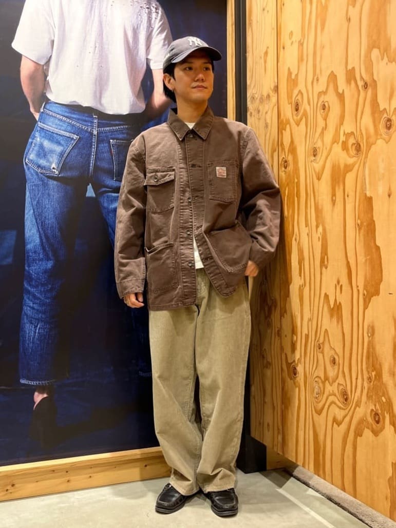 Levi's | WORKWEAR ベーカリーチョアジャケット ブラウン | Rakuten