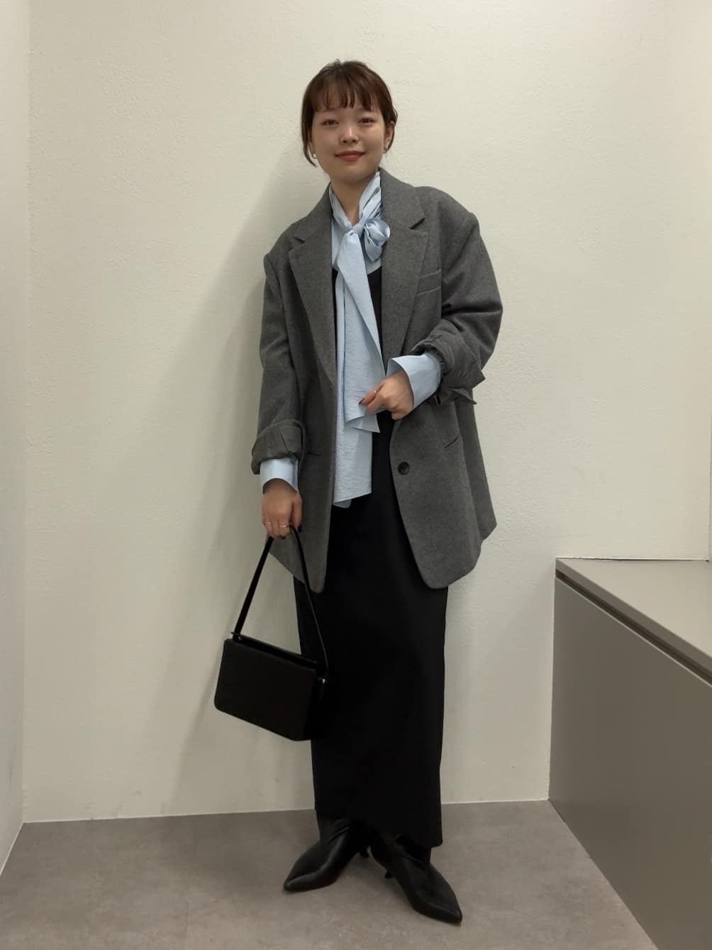 GALLARDAGALANTEの【上品×華やか】【2way】ギャザーボウタイブラウスを使ったコーディネートを紹介します。｜Rakuten Fashion(楽天ファッション／旧楽天ブランドアベニュー)6564607