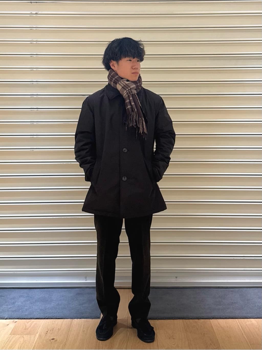 UNITED ARROWS LTD. OUTLET | カシミヤブレンド リバーシブル チェック
