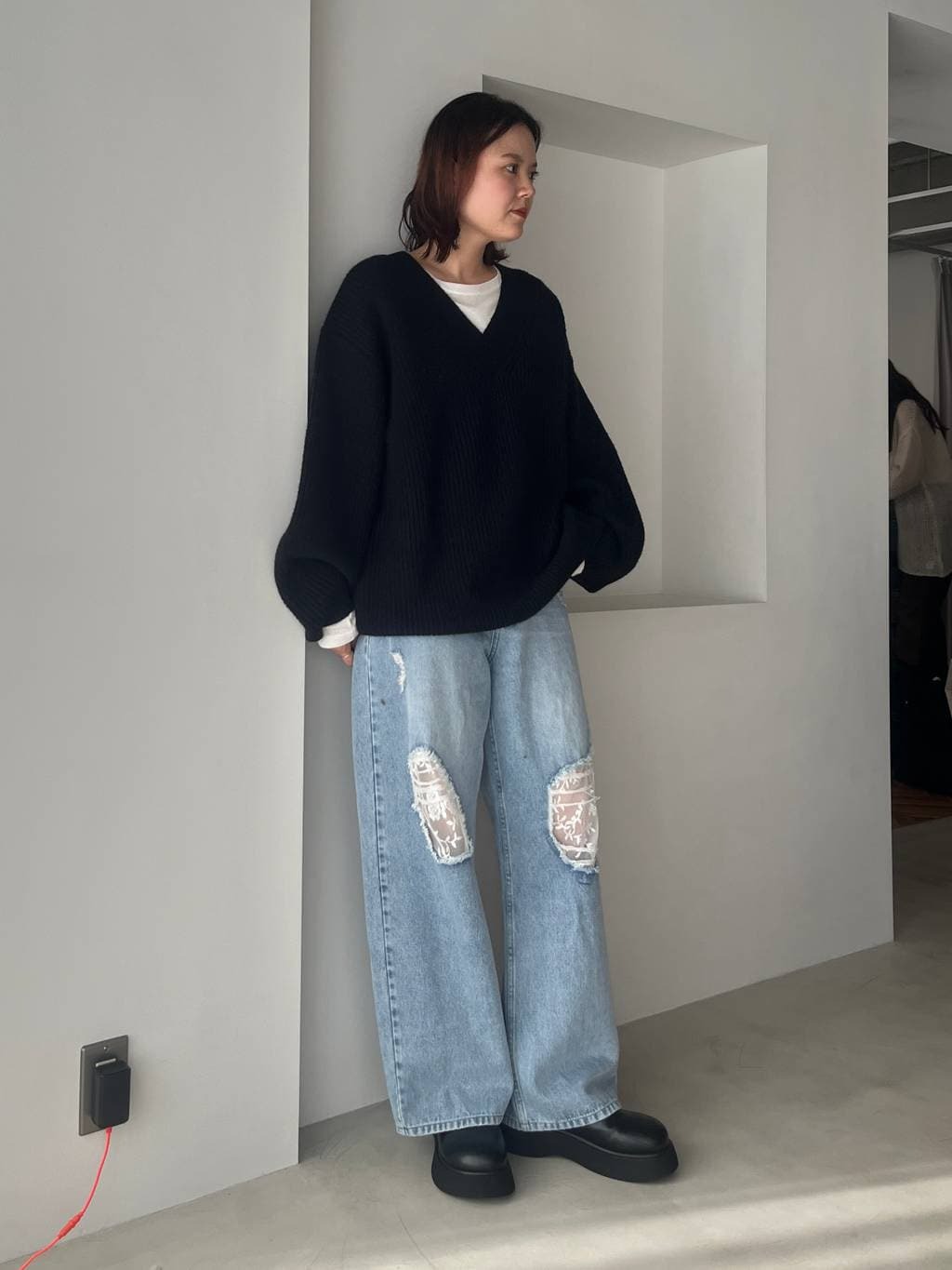LOWRYS FARM | レースデニム | Rakuten Fashion(楽天ファッション／旧