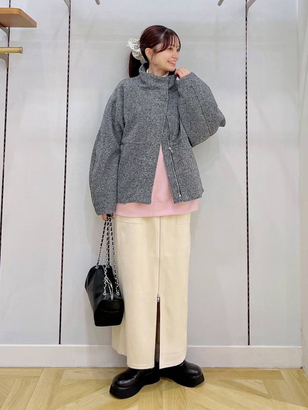 LOWRYS FARM | ウーリーテックスタンドブルゾン | Rakuten Fashion