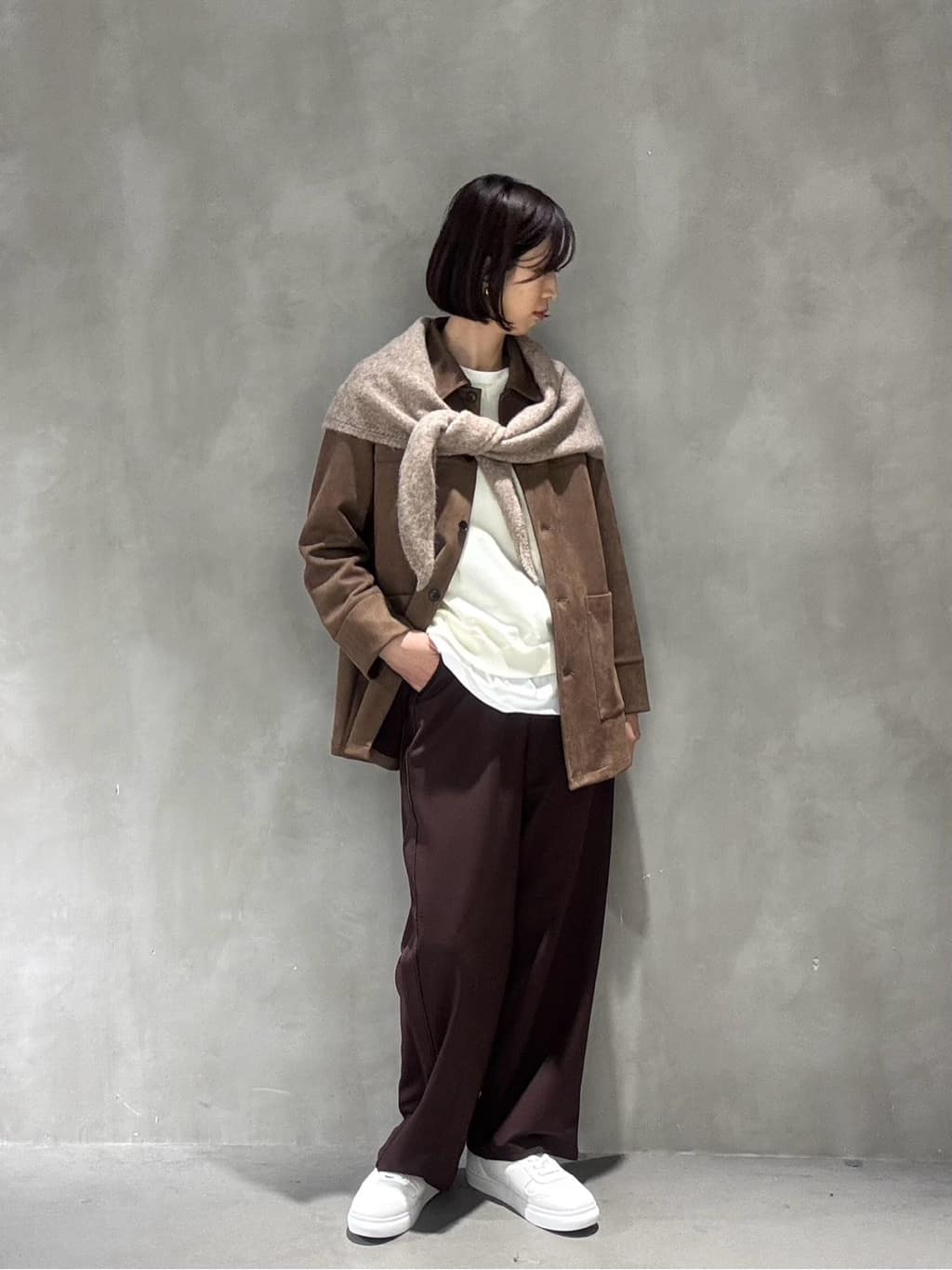 COMME CA ISM | トライアングルマフラー | Rakuten Fashion(楽天