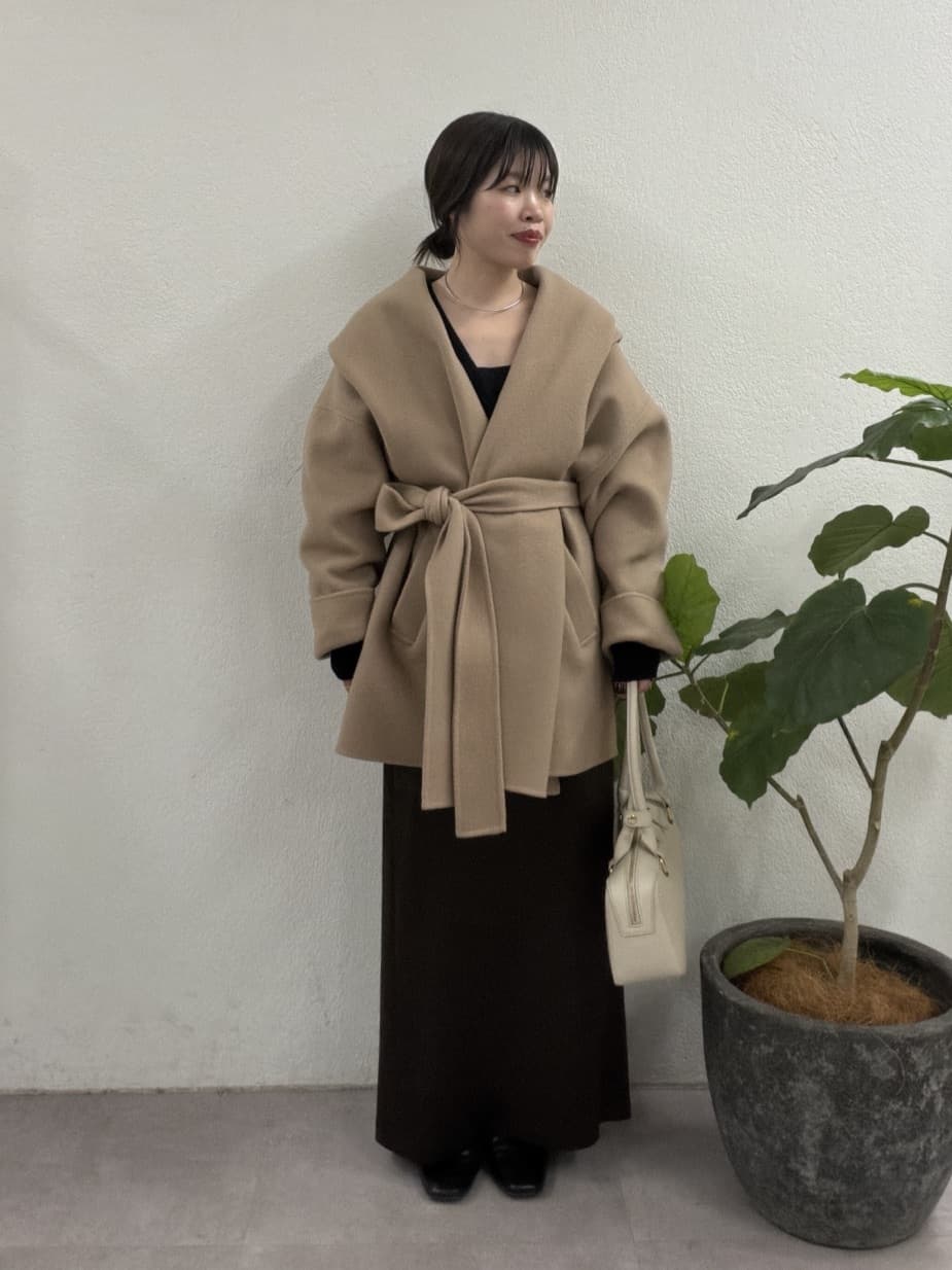 GALLARDAGALANTEの【手洗い可能】ストレッチサテンタイトスカートを使ったコーディネートを紹介します。｜Rakuten Fashion(楽天ファッション／旧楽天ブランドアベニュー)6571672
