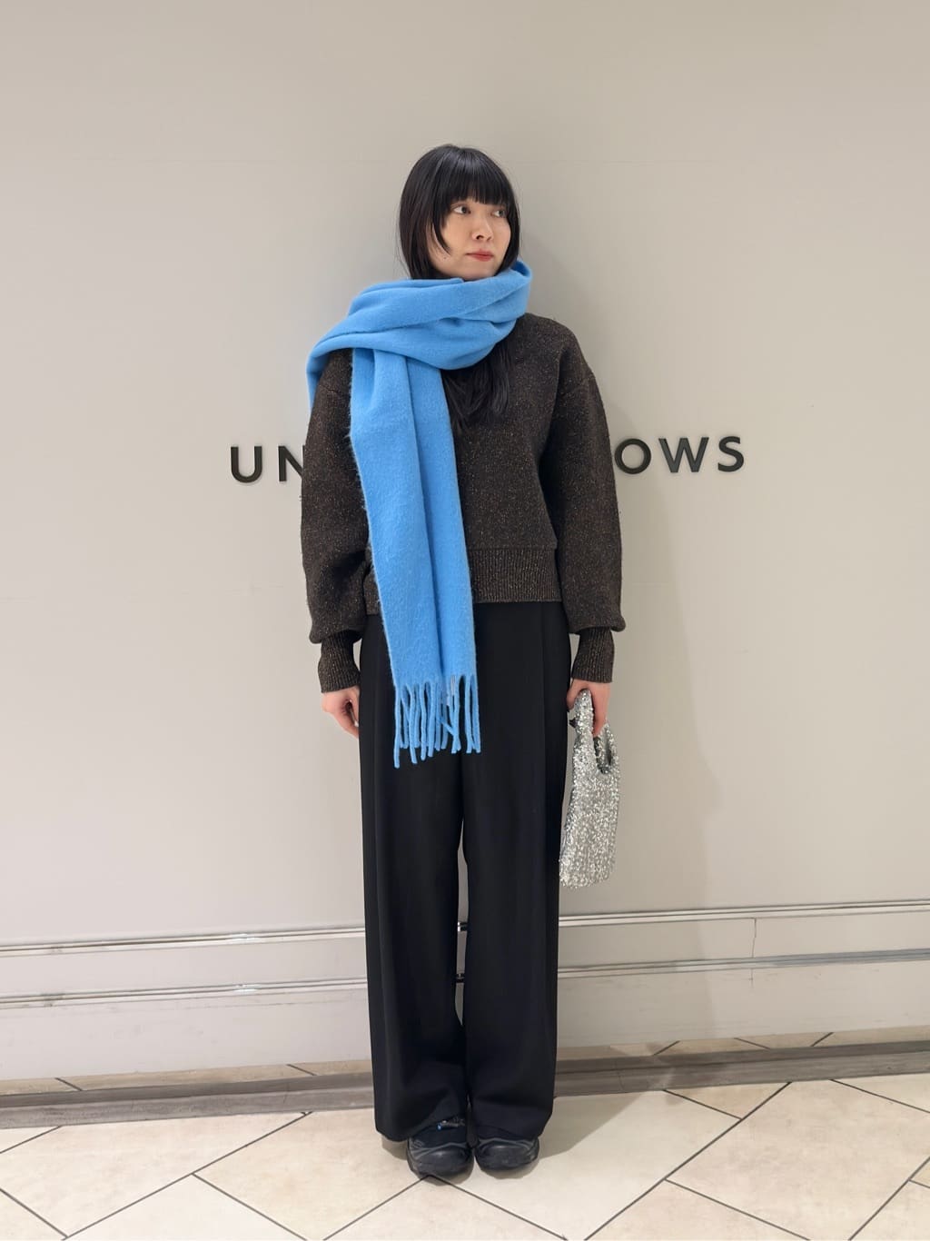 BEAUTY&YOUTH UNITED ARROWSのウールブレンド シルクネップ ニットプル