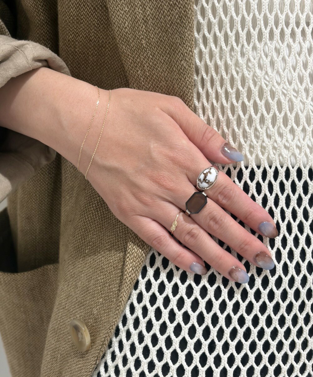 Jouete | [レイヤー] K10YG リング ノット | Rakuten Fashion(楽天
