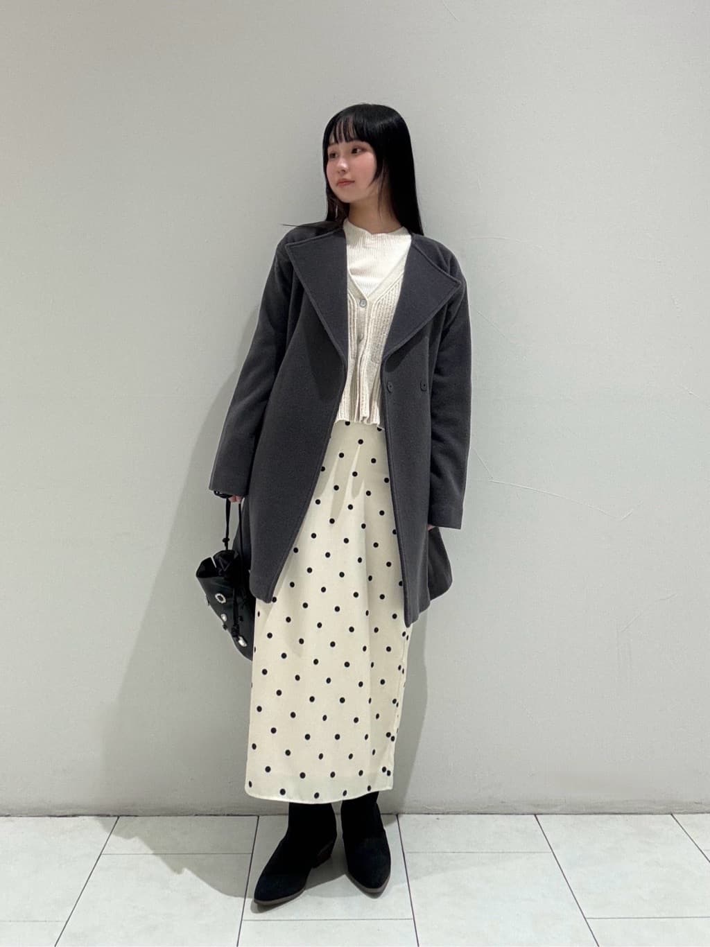 NATURAL BEAUTY BASIC | ベルテッドミディコート | Rakuten Fashion
