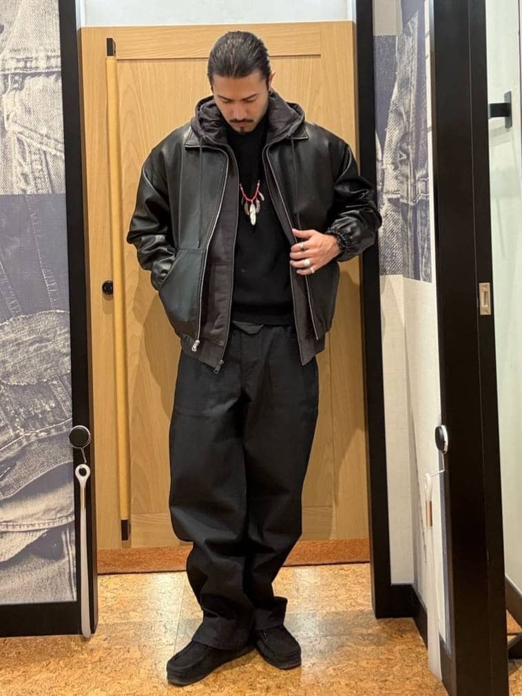 Levi's | PREMIUM BLACK TYPEII TRUCKER LEATHER JACKET | Rakuten