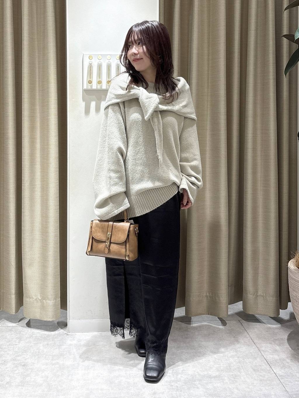 mysty womanのニットストールSETプルオーバーを使ったコーディネートを紹介します。｜Rakuten Fashion(楽天ファッション／旧楽天ブランドアベニュー)6575854