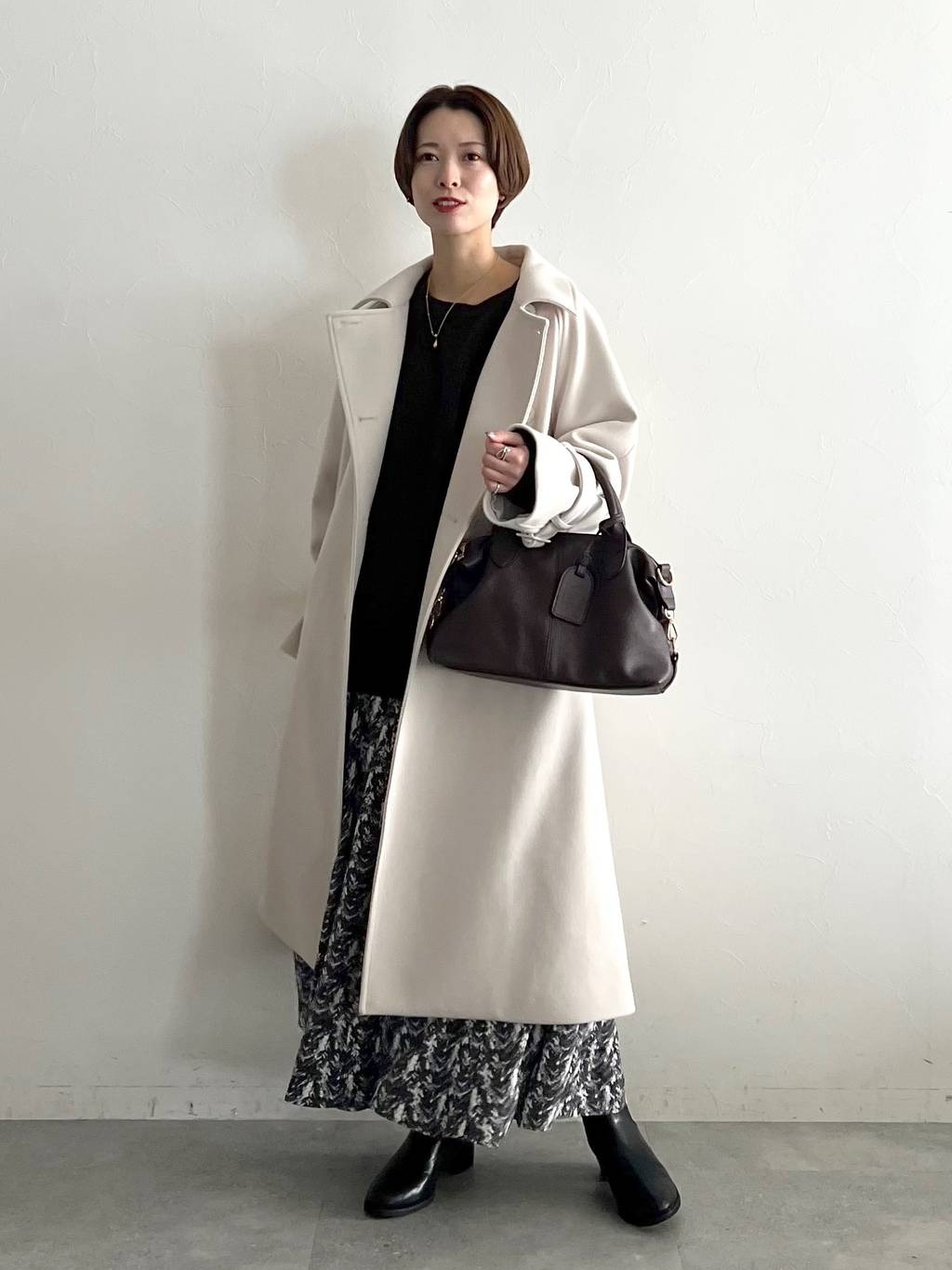 mysty womanの3WAYスタンドネックコートを使ったコーディネートを紹介します。｜Rakuten Fashion(楽天ファッション／旧楽天ブランドアベニュー)6575855