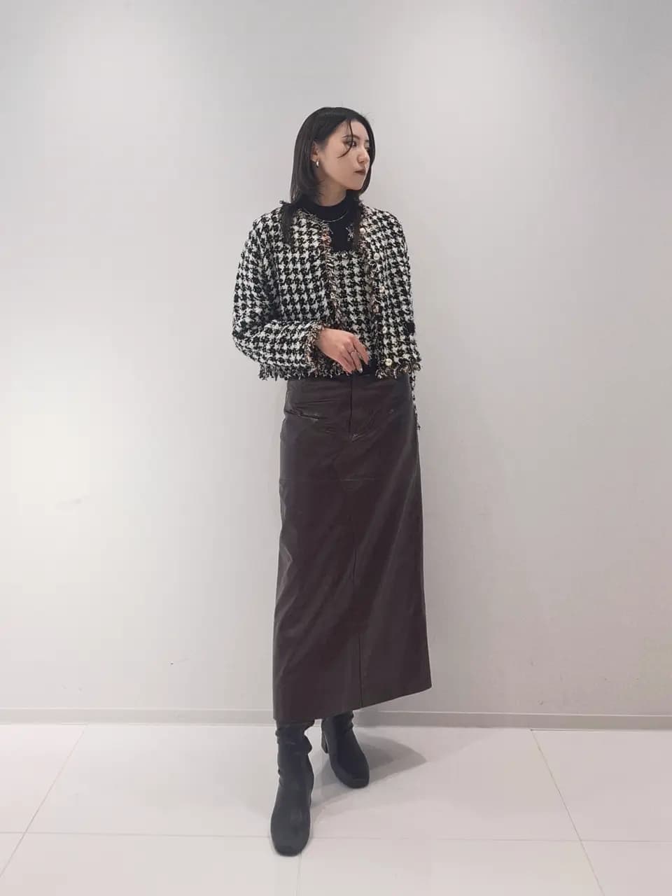 GRACE CONTINENTAL | ツイードニットショートカーディガン | Rakuten
