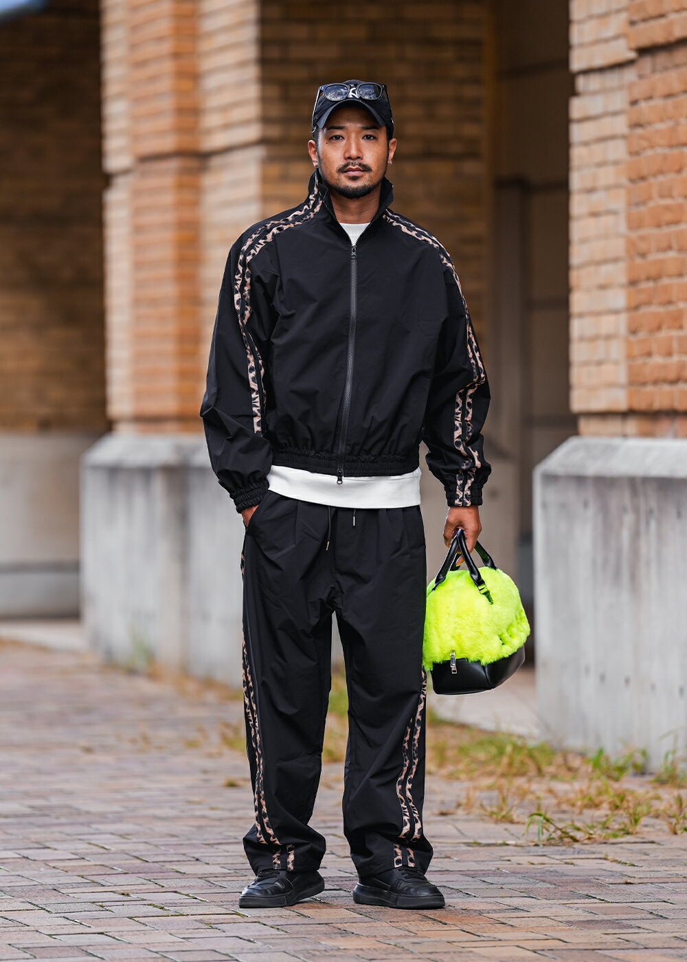 adamsJUGGLER | W/R Leopard Line Nylon Jacket | Rakuten Fashion