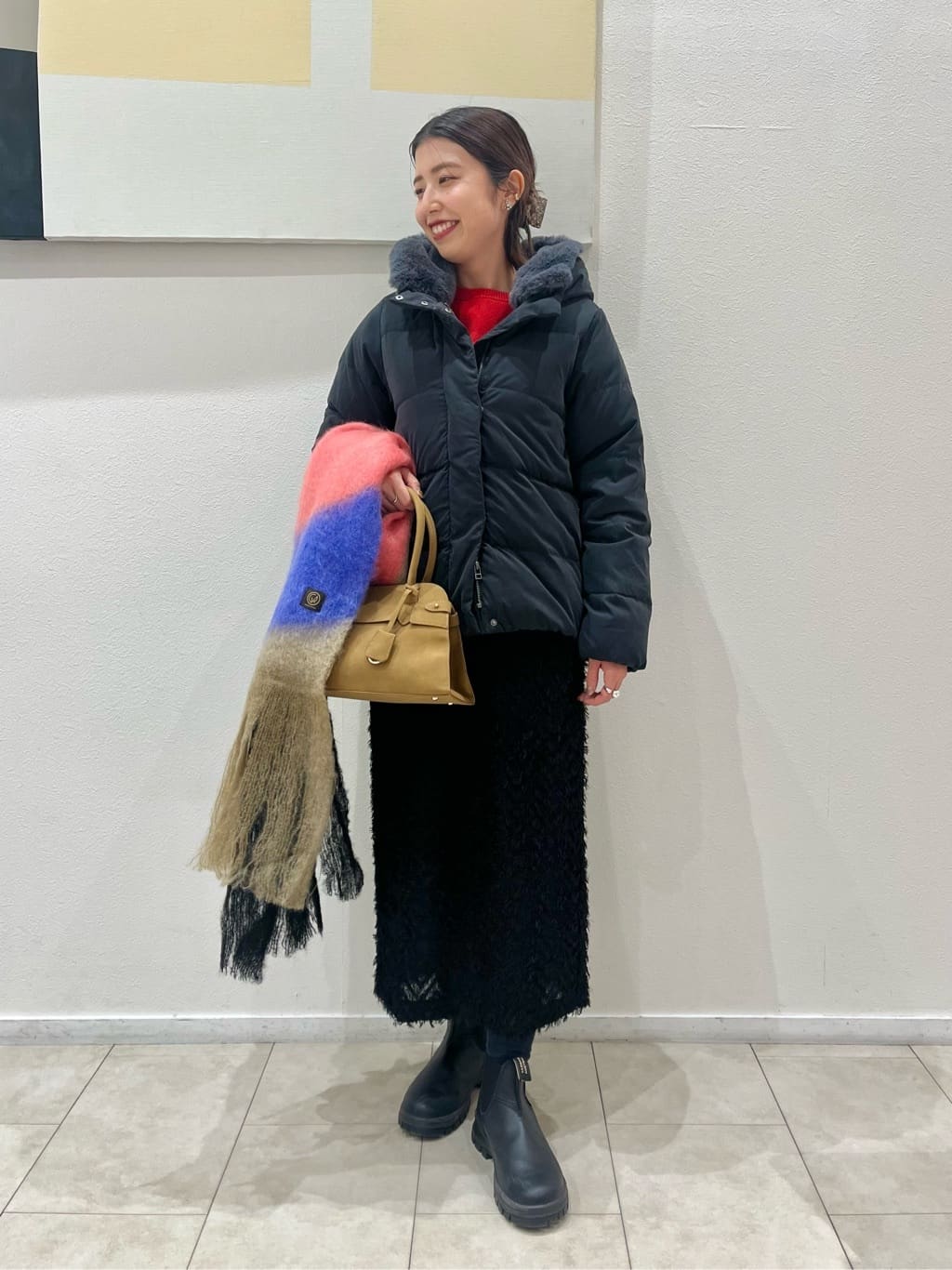 UNITED ARROWS LTD. OUTLET | フェイクファーフード ダウンジャケット