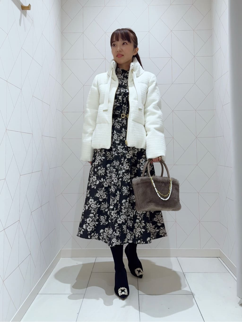 ANAYI | ブロッサムタックシャツワンピース | Rakuten Fashion(楽天