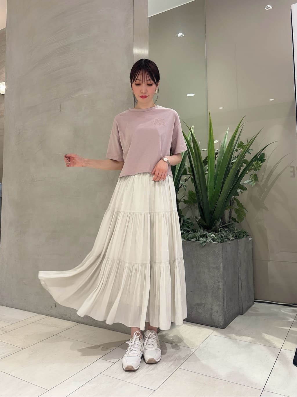 PROPORTION BODY DRESSING | ギャザーティアードスカート | Rakuten