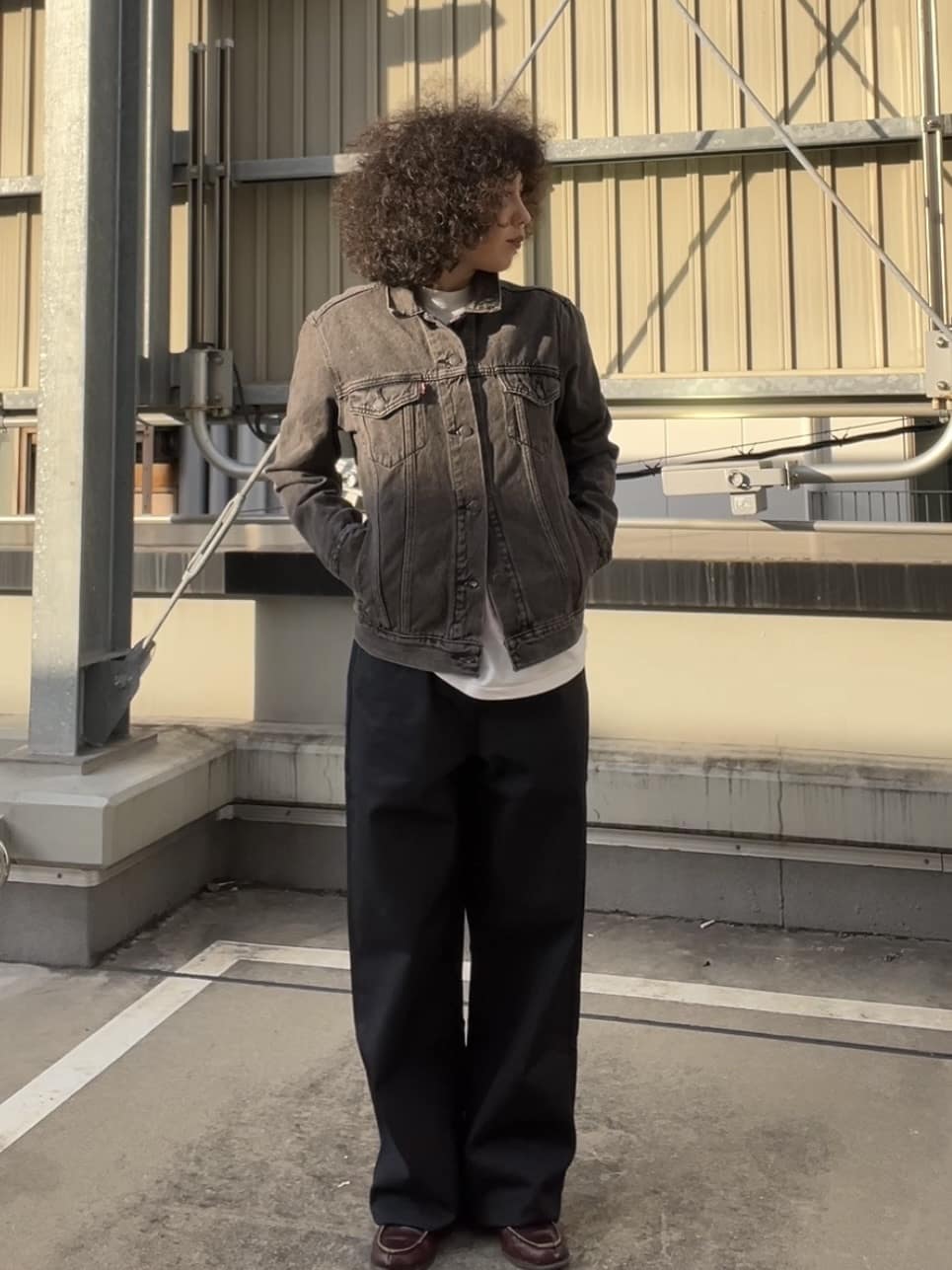 Levi's | トラッカージャケット ブラック ROUND MIDNIGHT | Rakuten