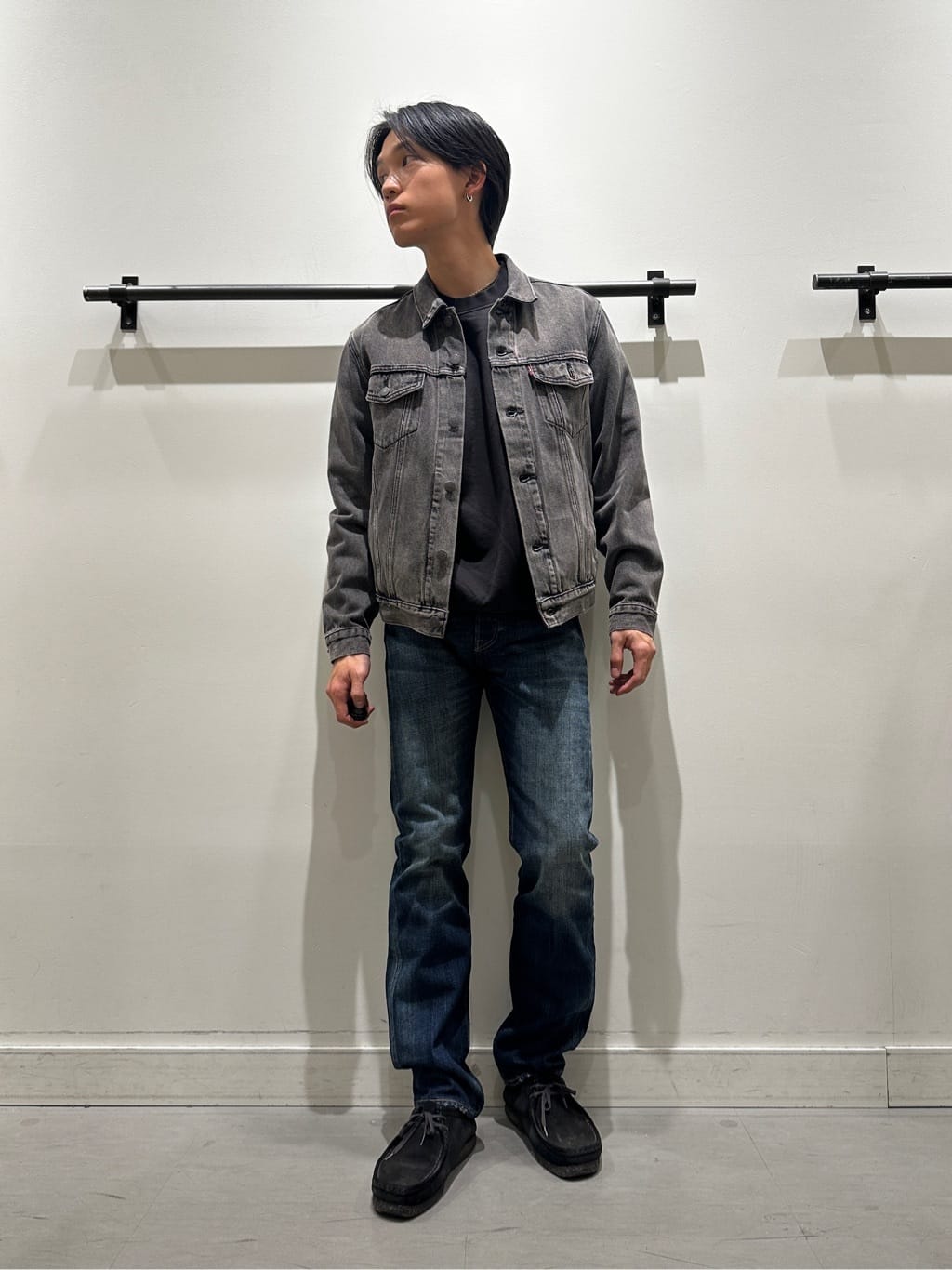 Levi's | トラッカージャケット ブラック ROUND MIDNIGHT | Rakuten