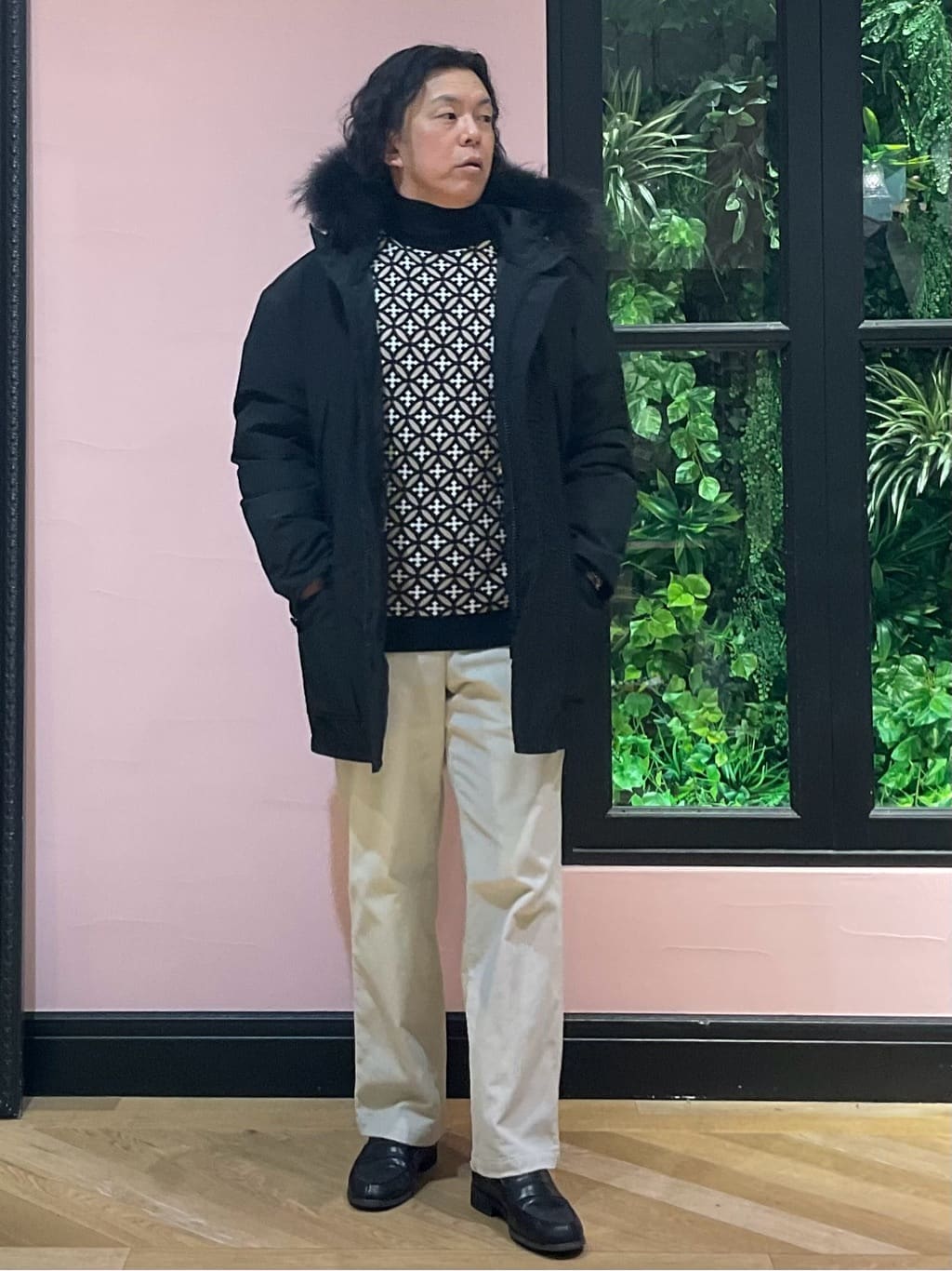 DRESSTERIORの【干場義雅*DRESSTERIOR】 N-3Bダウンコートを使った