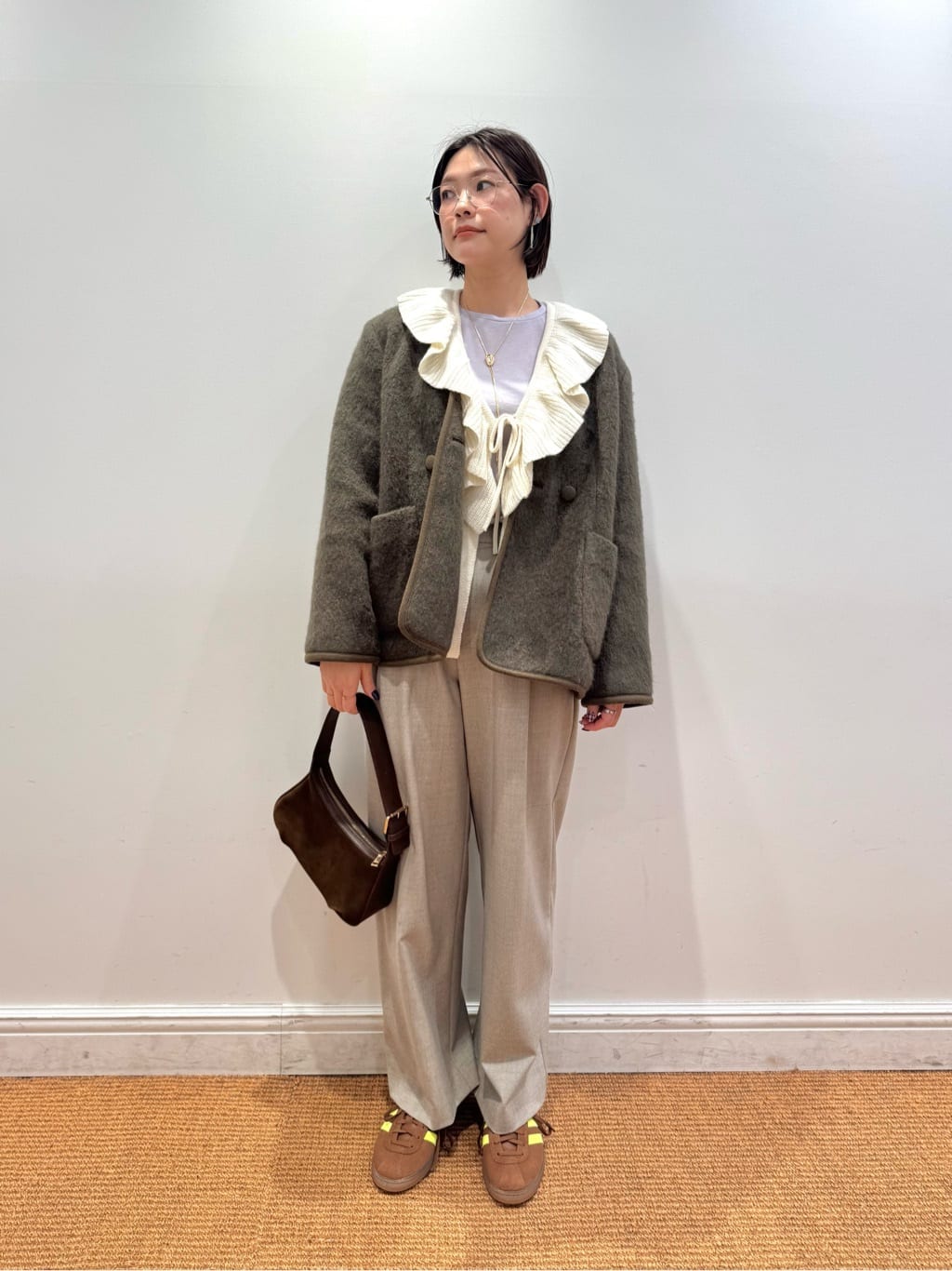 UNITED ARROWS LTD. OUTLET | ウールレーヨン ラッフルフリル ニット