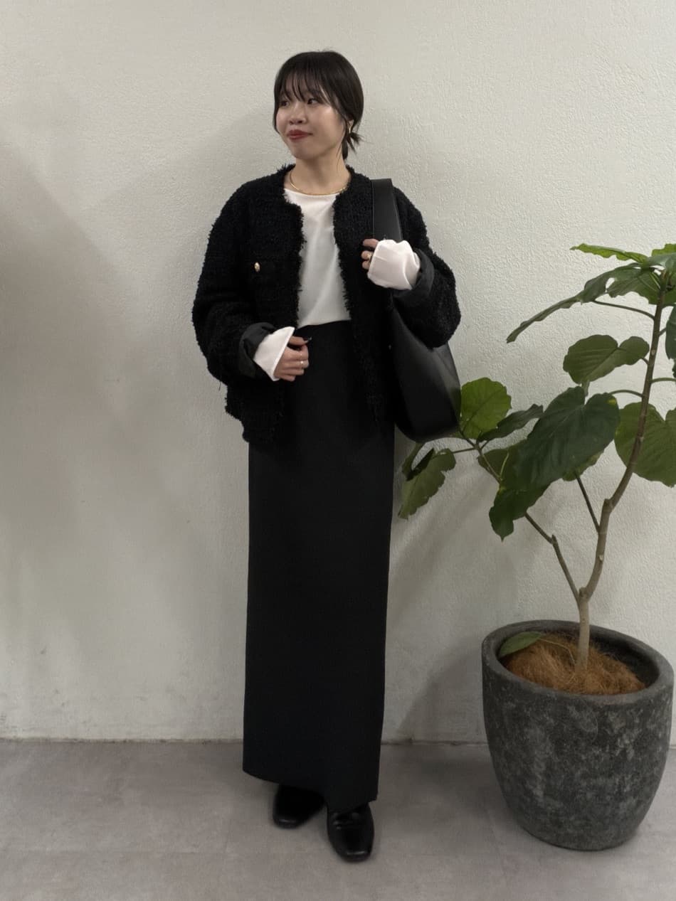 GALLARDAGALANTEの【3サイズ展開】ストレッチマキシタイトスカート2を使ったコーディネートを紹介します。｜Rakuten Fashion(楽天ファッション／旧楽天ブランドアベニュー)6595673