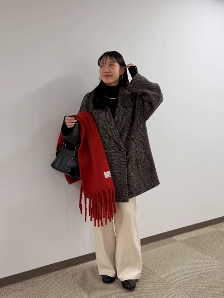 Discoat | 【WEB限定】ヘリンボーンダブルテラージャケット | Rakuten