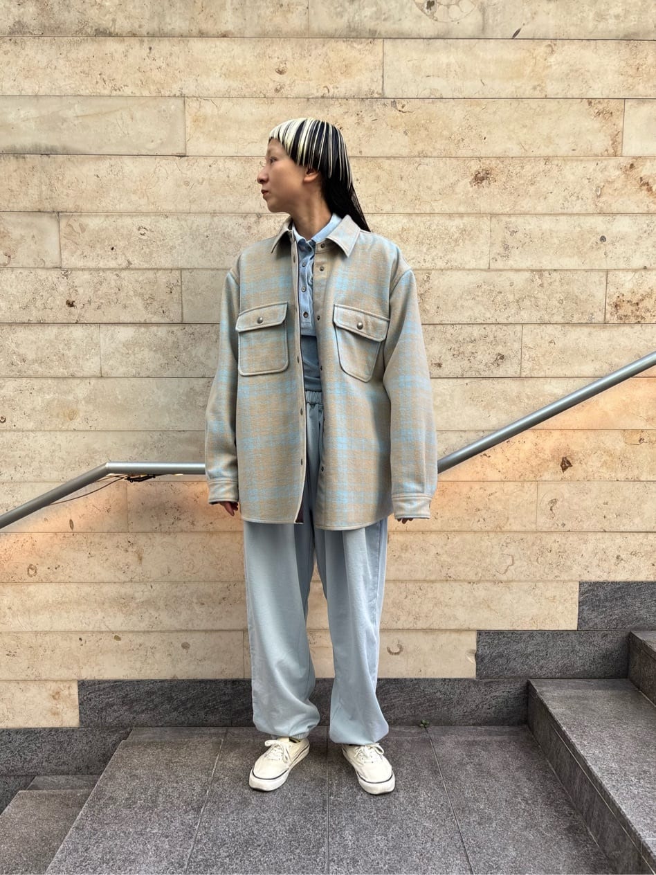 UNITED ARROWS LTD. OUTLETの<6(ROKU)>チェック CPO ジャケットを使っ 