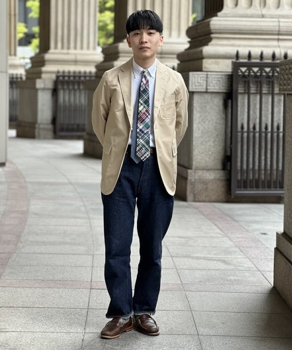 BEAMS MEN | BEAMS PLUS / コットンツイル 3ボタン ジャケット