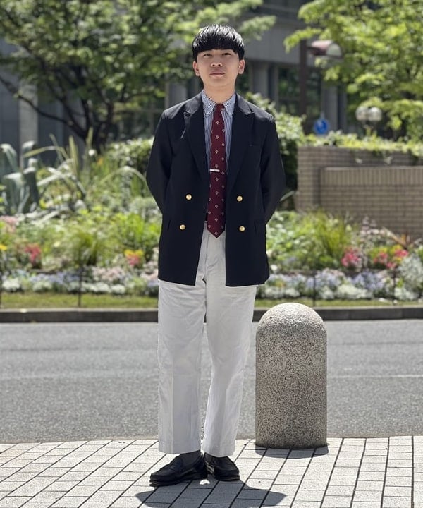 BEAMS MEN | BEAMS PLUS / 4ボタン ダブルブレステッド ブレザー