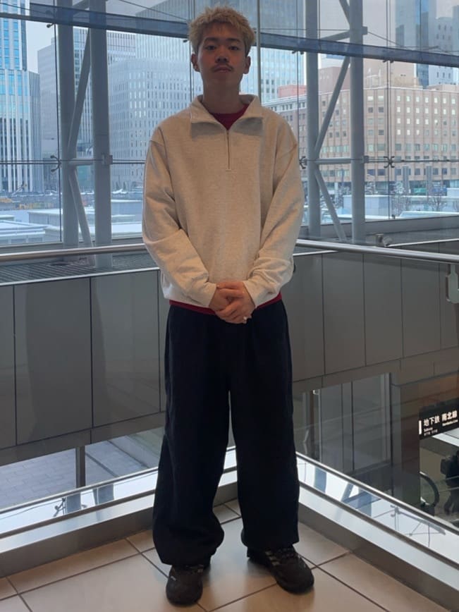 FREAK'S STORE | HEAVY WEIGHT HALF ZIP SWT 13oz/ヘビーウェイト