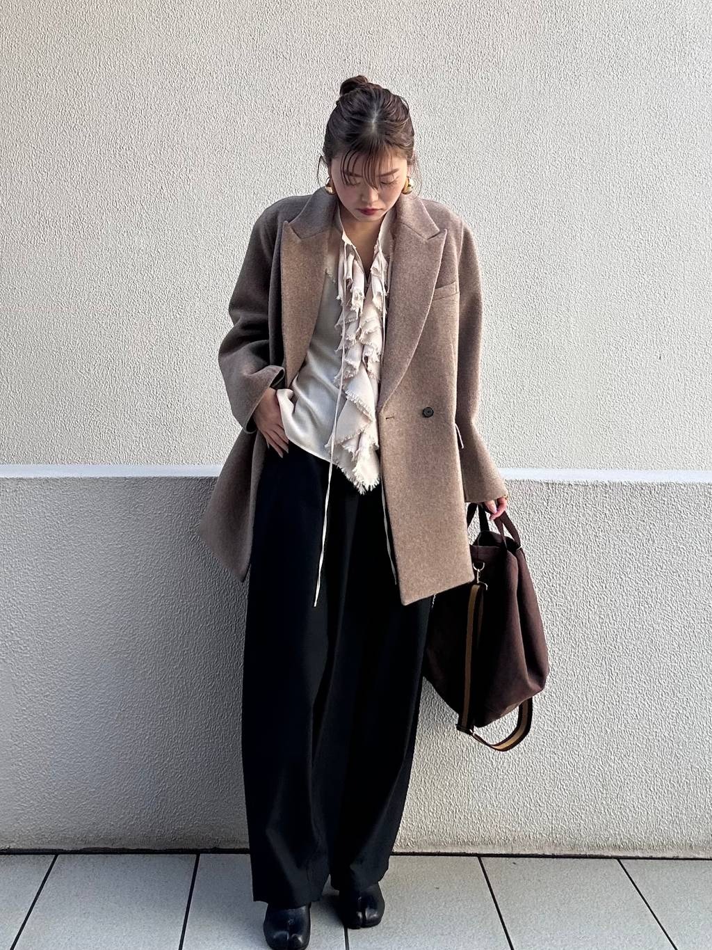 Curensologyの<&RC>ニューヘルメットバッグを使ったコーディネートを紹介します。｜Rakuten Fashion(楽天ファッション／旧楽天ブランドアベニュー)6601502