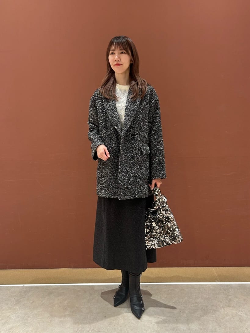 UNITED ARROWS LTD. OUTLET | ループ ツイードライク テーラードコート