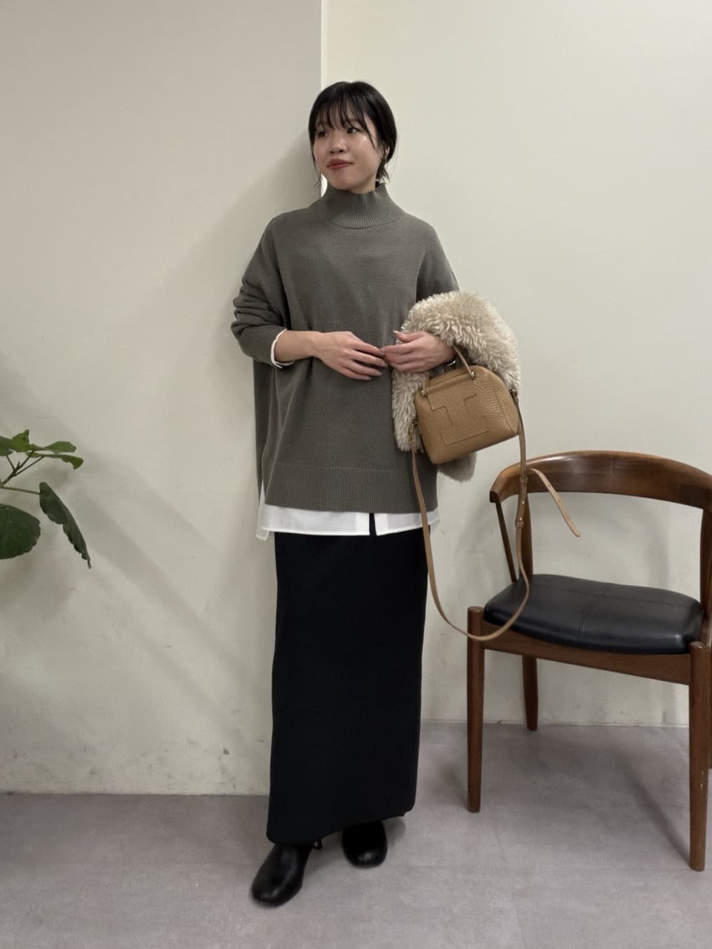 GALLARDAGALANTEの【3サイズ展開】ストレッチマキシタイトスカート2を使ったコーディネートを紹介します。｜Rakuten Fashion(楽天ファッション／旧楽天ブランドアベニュー)6606815