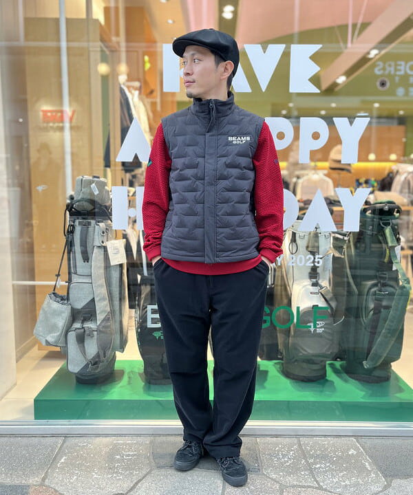 BEAMS GOLF | PURPLE LABEL / 接結ダウンベスト | Rakuten Fashion